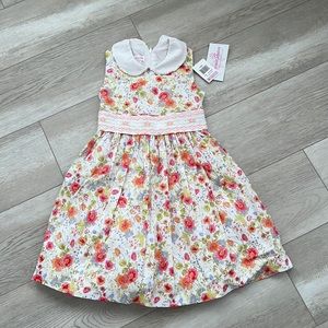 NWT: elegant floral dress for girl.